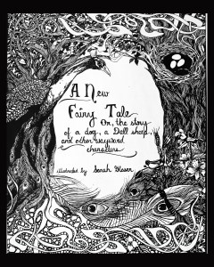 The cover of "A New Fairytale," the wordless children's book that will be in the July First Friday show. 