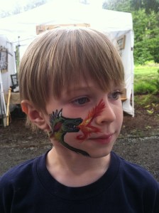 A fire-breathing dragon. He also requested lots of glitter. 