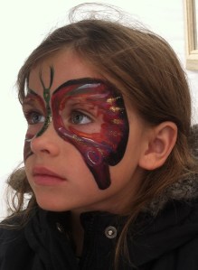 Classic: butterfly mask!