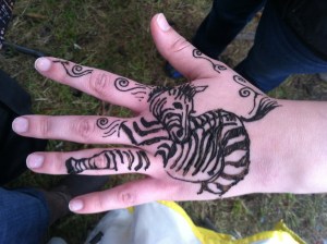 Zebra henna! 