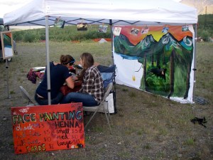 My face painting home away from home!