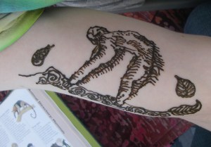 Henna sloth!