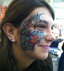 Sarah K Glaser face paint body art anchorage alaska